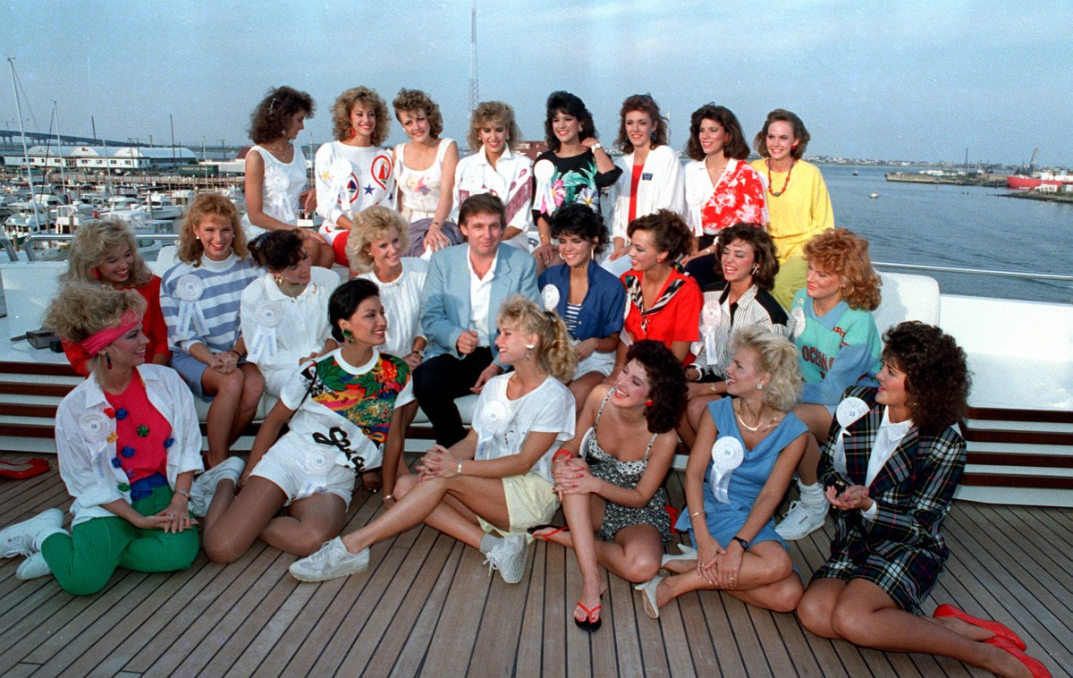 Trump and Miss America Pageant