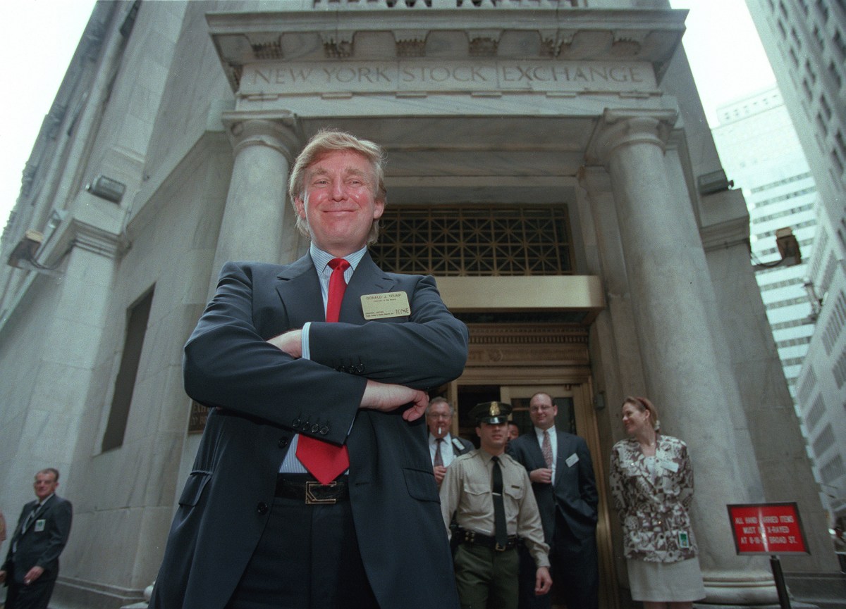 Donald Trump and stock