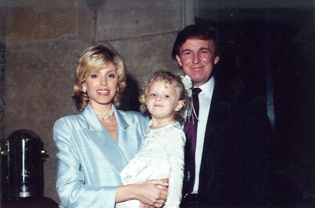 The Trumps At Mar-A-Lago