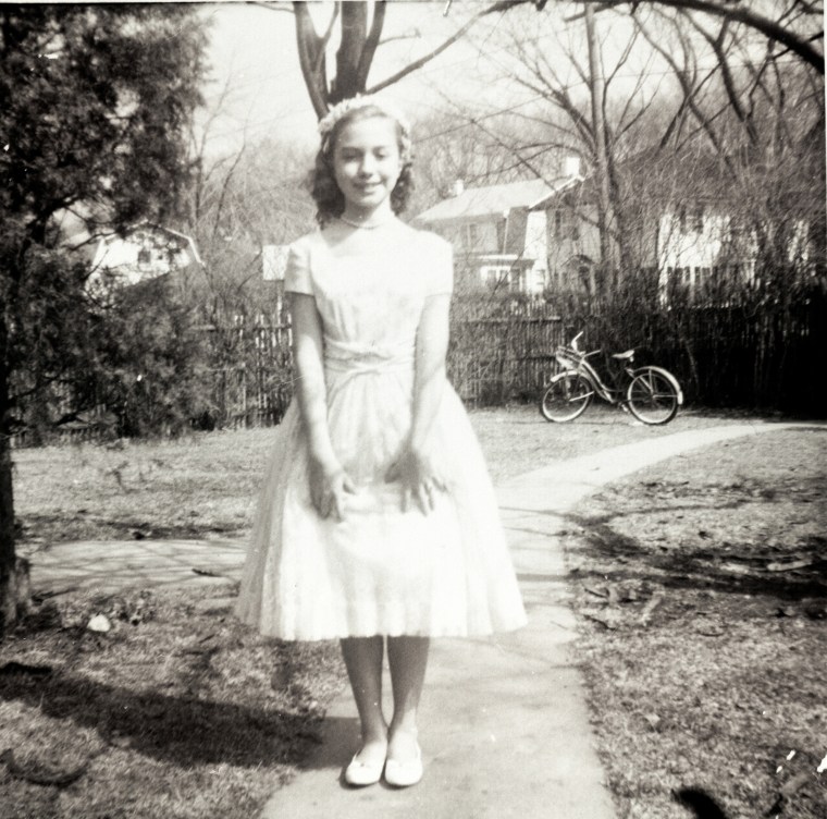 Hillary Clinton, 1960.