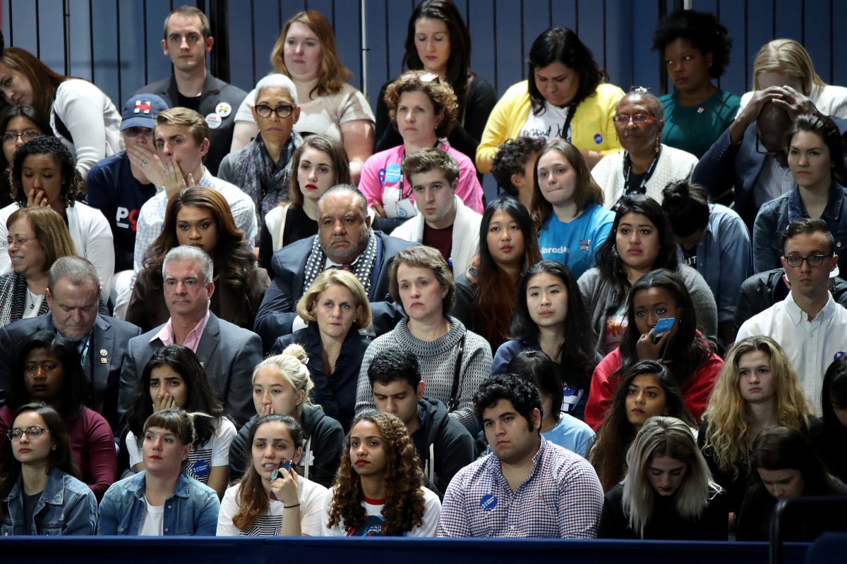 Democratic Presidential Nominee Hillary Clinton Holds Election Night Event In New York City