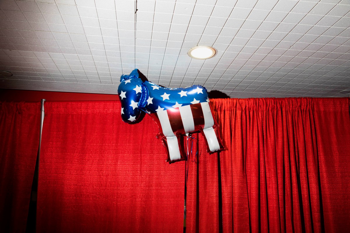 NEW YORK - NOV 8: Supporters attend an election night party for Democratic nominee Hillary Clinton on Tuesday, Nov. 8, 2016, at the Javits Center in New YorkÃ¢Â€Â™s Manhattan borough.(Photo by Landon Nordeman)