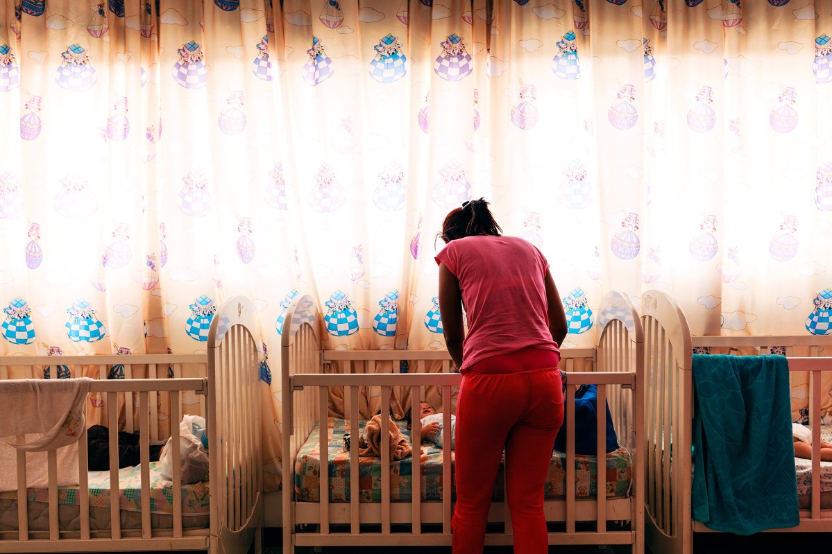 A nursery at a women's prison in Los Teques, near Caracas. Adriana Loureiro FernÃ¡ndez