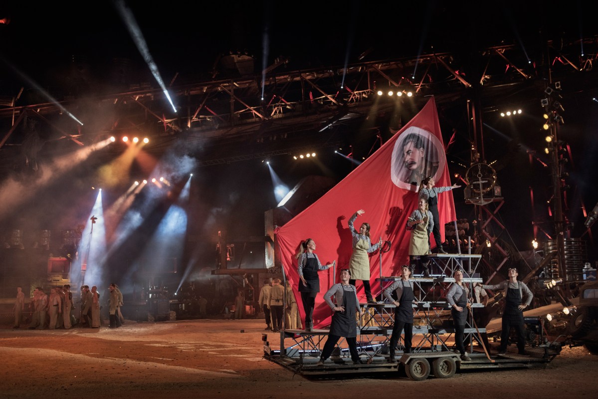 A biker show organized in the Crimean city of Sevastopol by the Night Wolves, a Russian motorcycle club that rooted for Moscow’s decision in 2014 to invade and annex Crimea from Ukraine. While introducing Western biker culture to Russia, the Night Wolves have also encouraged a patriotic fervor around President Vladimir Putin, who has gone on motorcycle rides with the group and visited their clubhouse in Moscow.