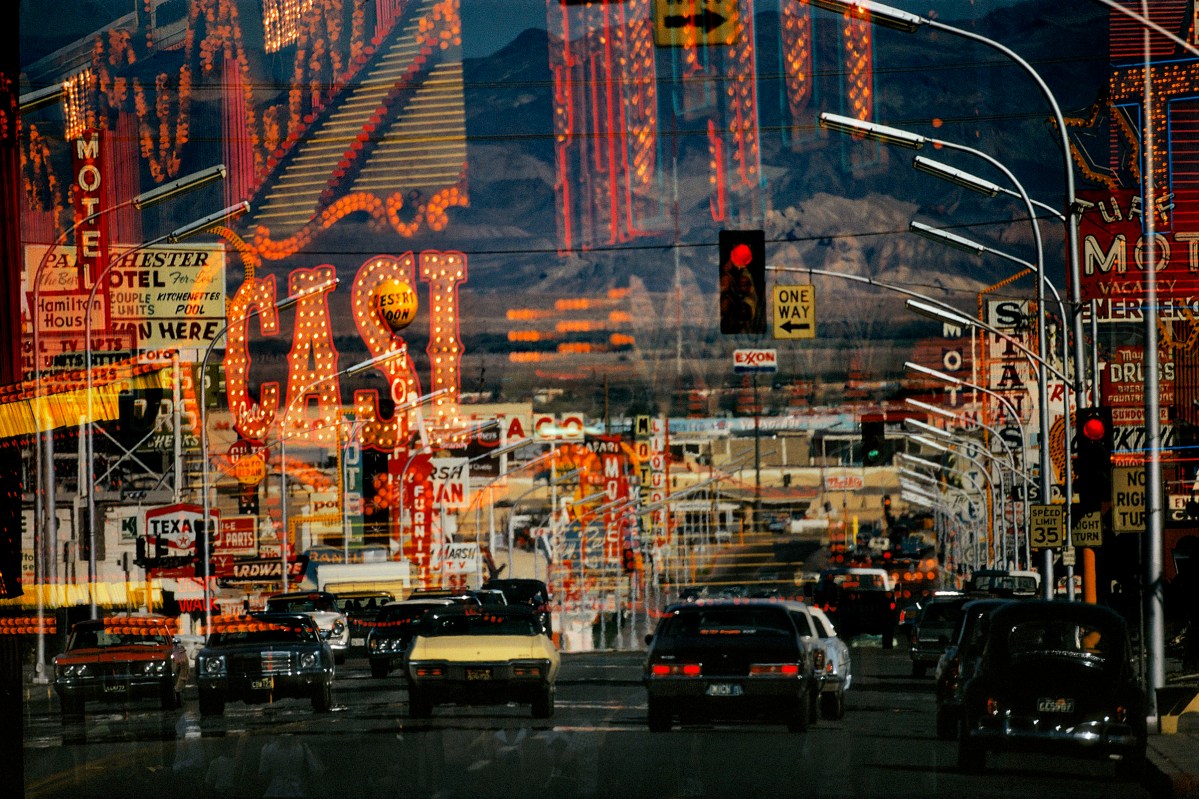 USA. Nevada. Las Vegas. Freemont Street. 1982.