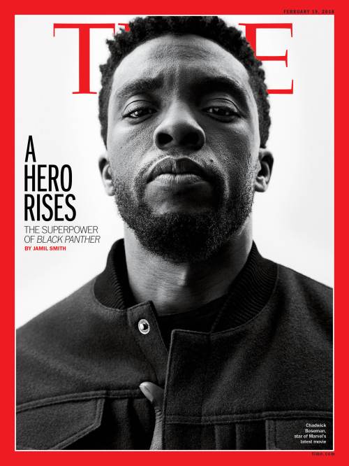 Black Panther Hero Rises Time Magazine Cover